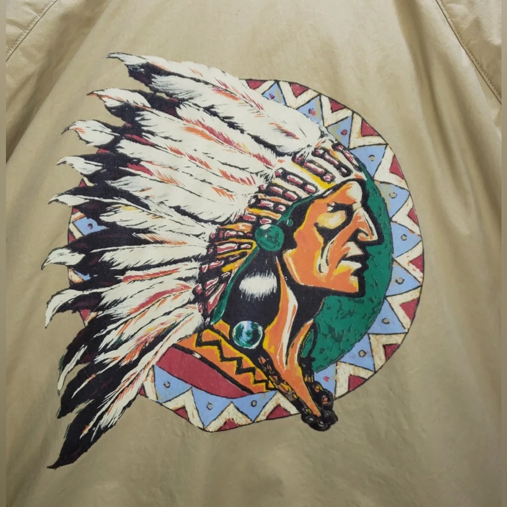 Ralph Lauren Vintage Indian head down coat. Extremely mint condition.  size L